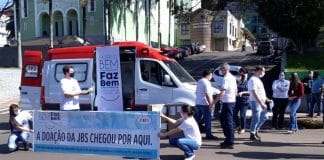 Ato de entregada realizado nesta segunda-feira (3)